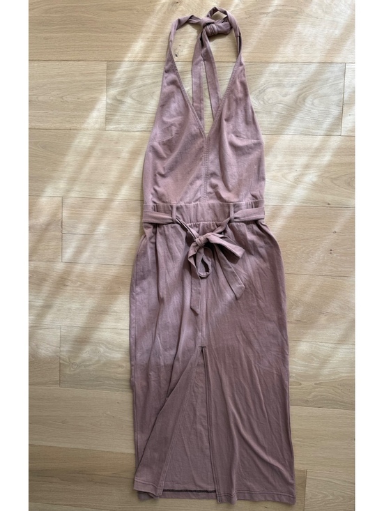 Free People Dresses & Skirts - Free People FP Beach Randi Brownie Midi Dress Halter Belted Brown Size S NWT